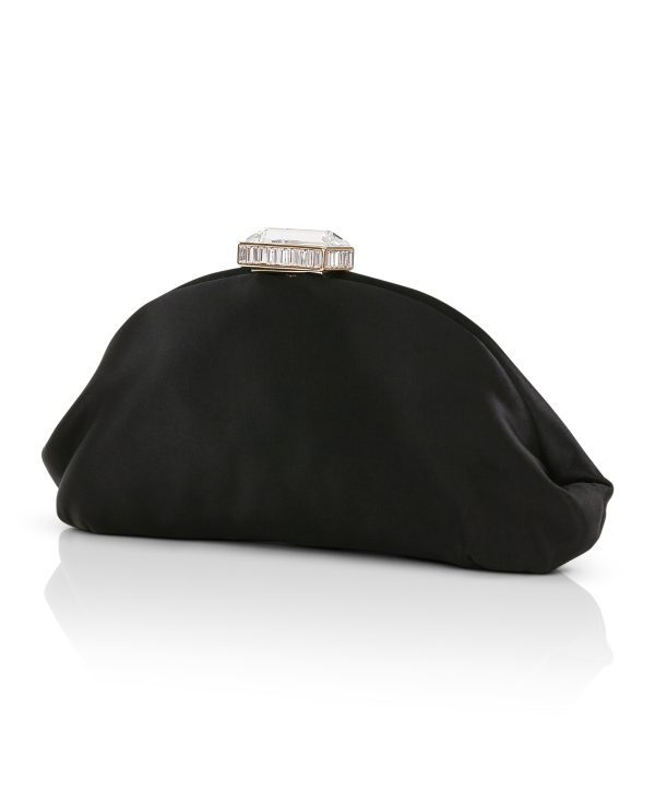 Leia Satin Pouch Clutch - Image 2