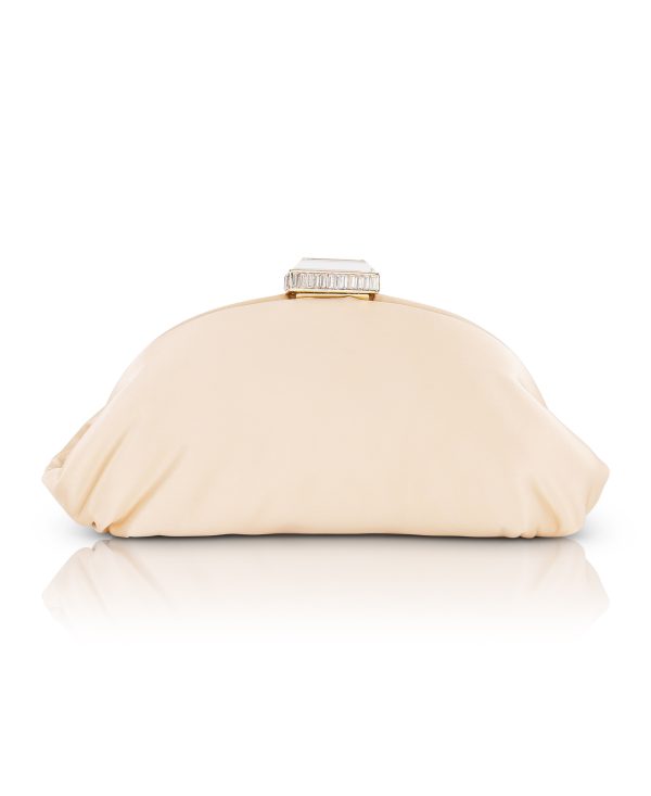 Leia Satin Pouch Clutch - Image 5