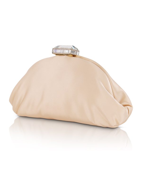 Leia Satin Pouch Clutch - Image 6