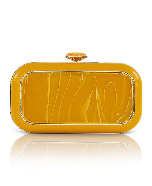 Jordan Acrylic Box Clutch