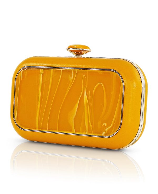Jordan Acrylic Box Clutch - Image 2