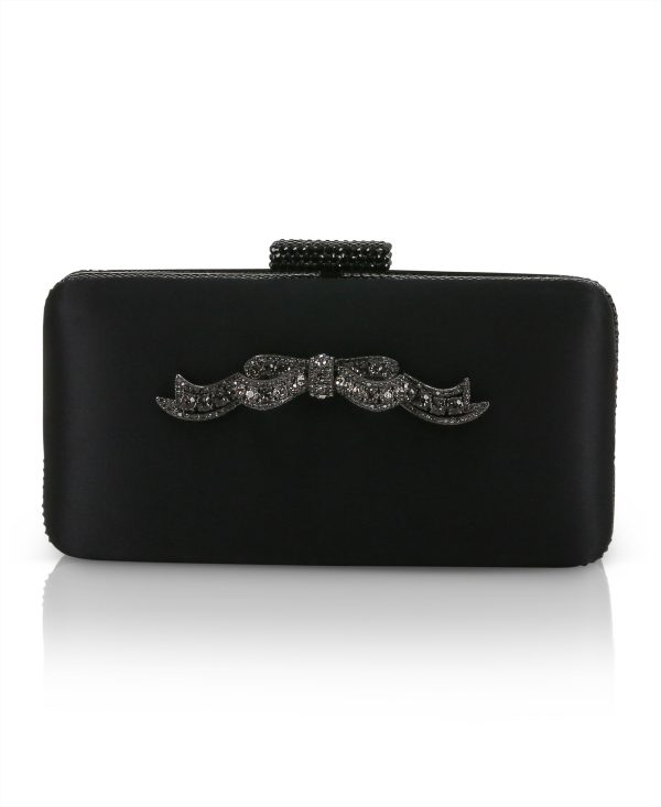 Lexi Crystal Bow Clutch - Image 6