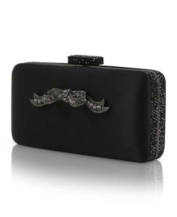 Lexi Crystal Bow Clutch - Image 7