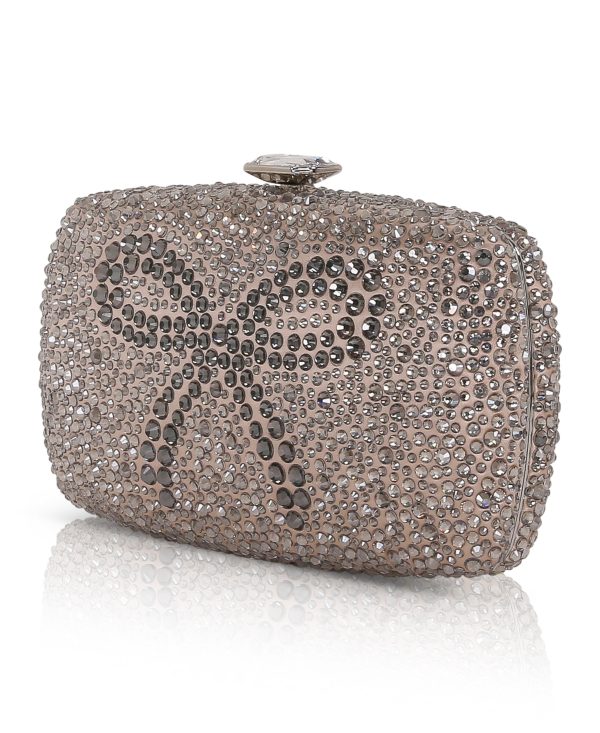 Sheena Crystal Box Clutch - Image 2