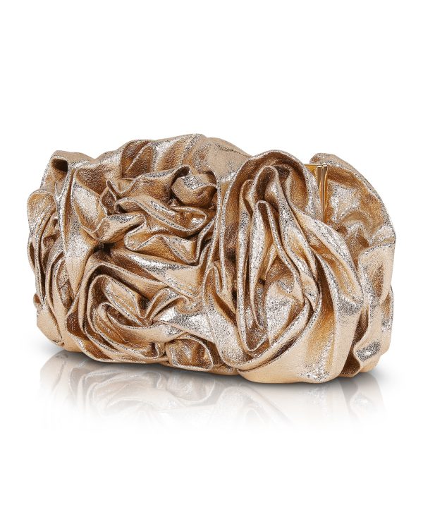 Jett Metallic Pouch Clutch - Image 2