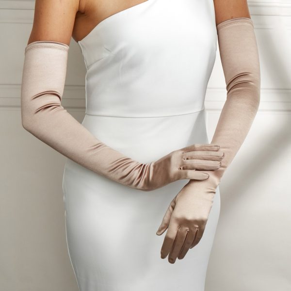 Hermione Satin Opera Glove - Image 2