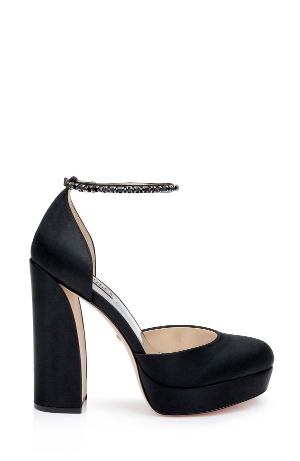 Felixa Platform with Gemstone Ankle Strap - Image 2