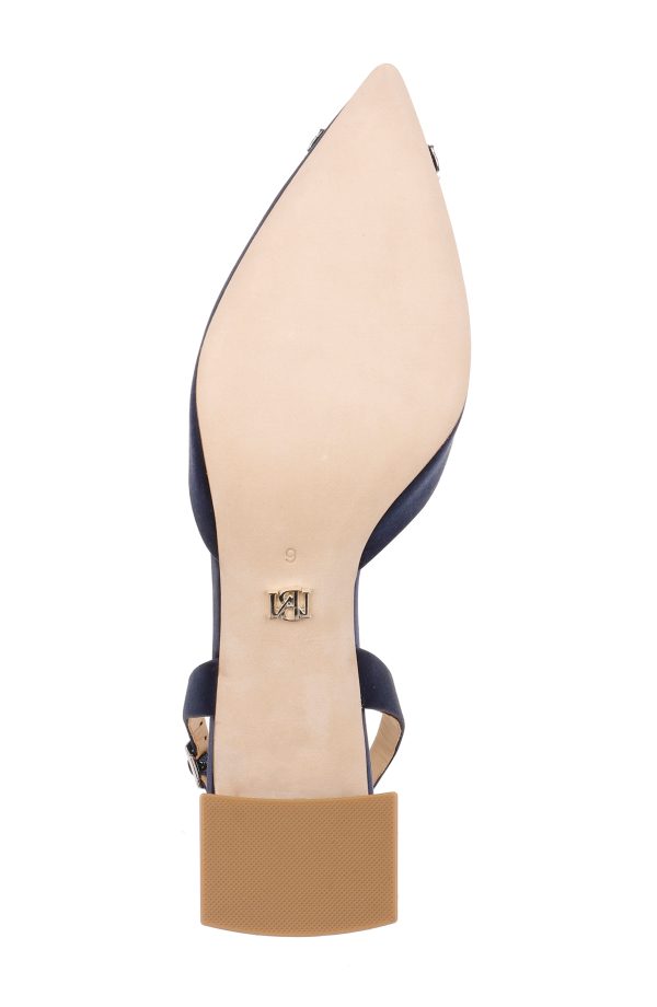 Emmie Block Heel Slingback with Crystal Buckle - Image 6