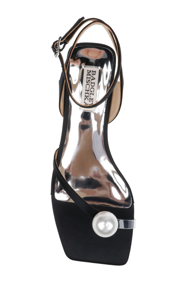 Lola Pearl Toe Sandal with Block Heel - Image 5