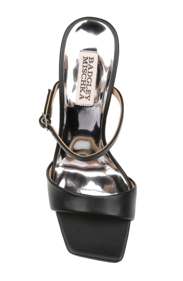 Luna Mule With Sculptural Wedge - Image 5
