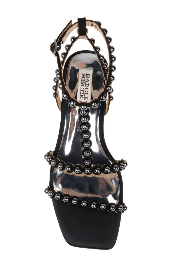 Cami Pearled Gladiator Flat Sandal - Image 5
