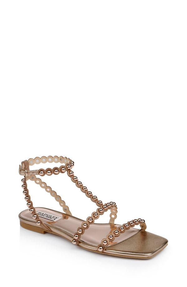 Cami Pearled Gladiator Flat Sandal - Image 7