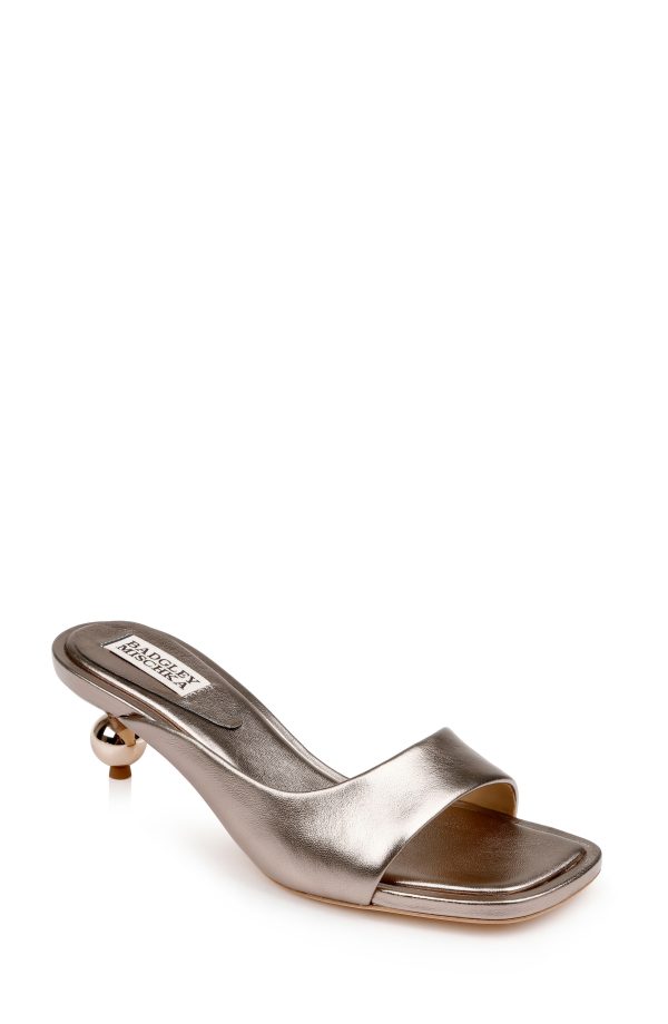 Baila Asymmetrical Slide with Ball Heel