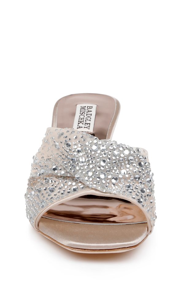 Brandy Rhinestone-Studded Mules - Image 4