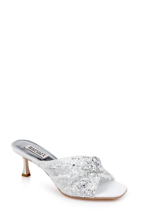 Brandy Rhinestone-Studded Mules - Image 7