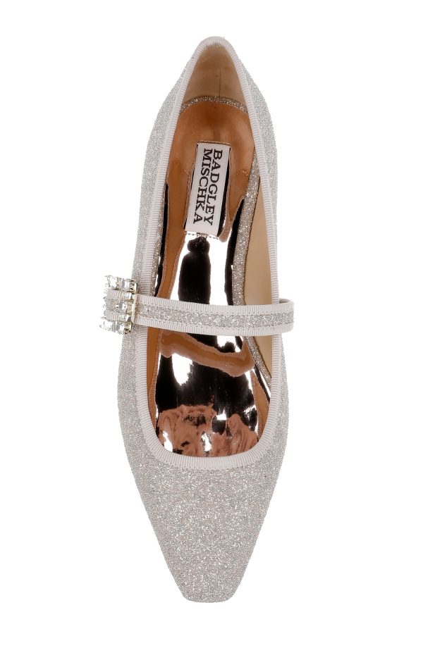 Brystol Ballerina Flats with Crystal Buckle - Image 5