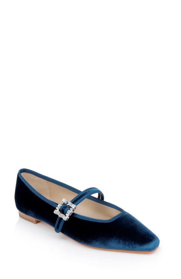 Brystol Ballerina Flats with Crystal Buckle - Image 7