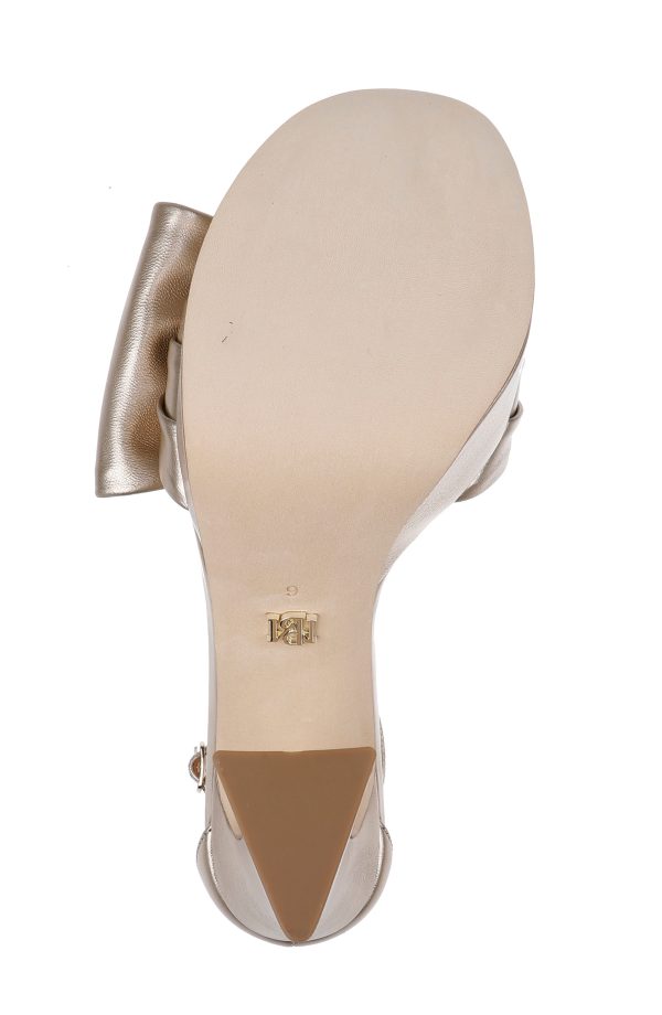 Alora Metallic Platform Sandals - Image 6