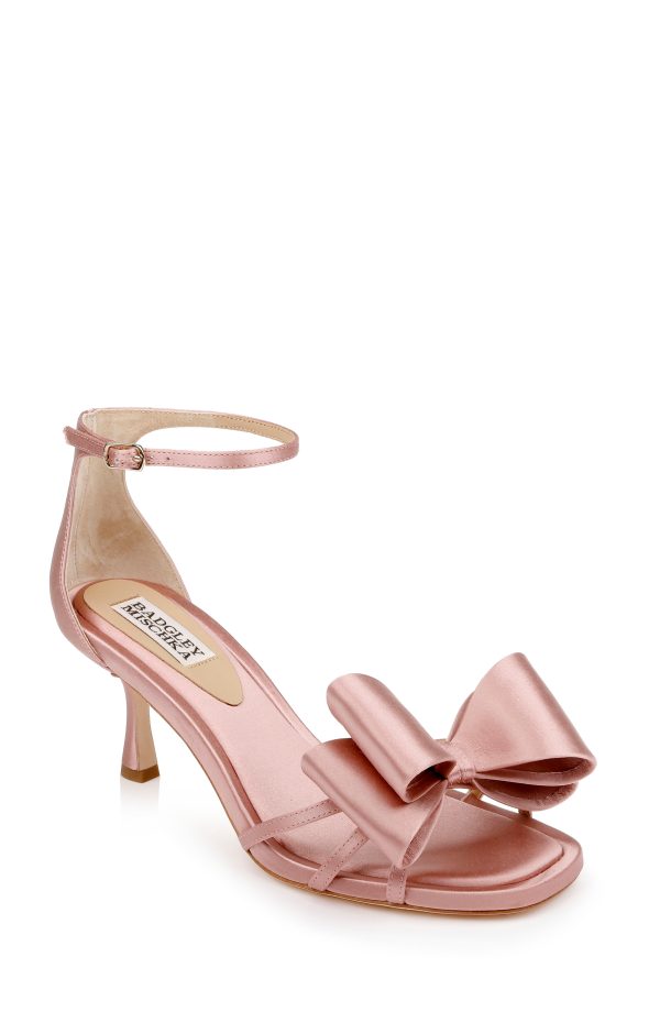 Alysha Open Toe Kitten Heels