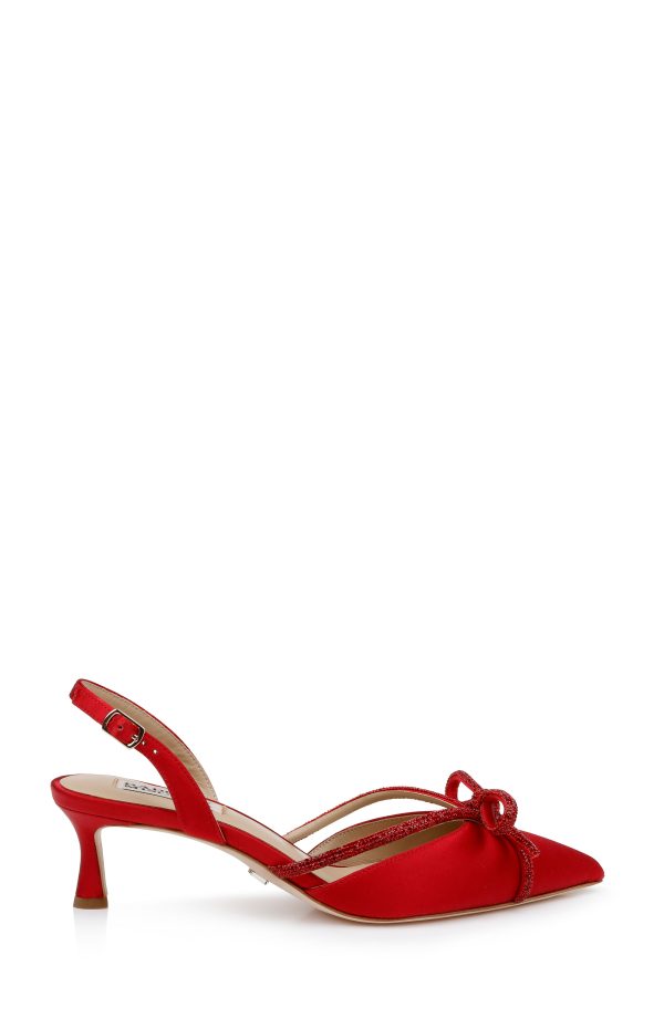 Angelina Slingback Kitten Heels - Image 2