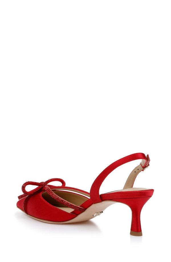 Angelina Slingback Kitten Heels - Image 3