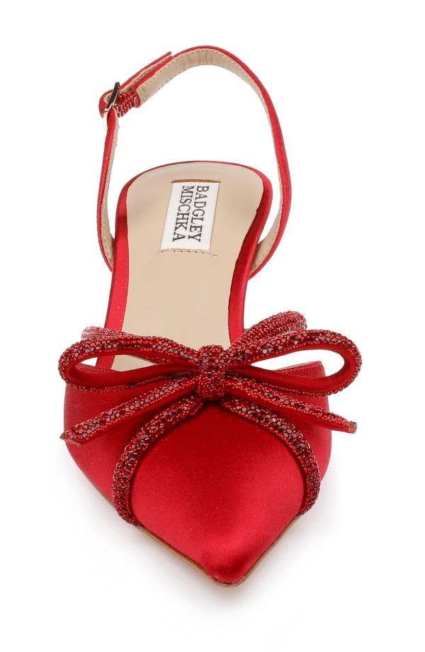 Angelina Slingback Kitten Heels - Image 4