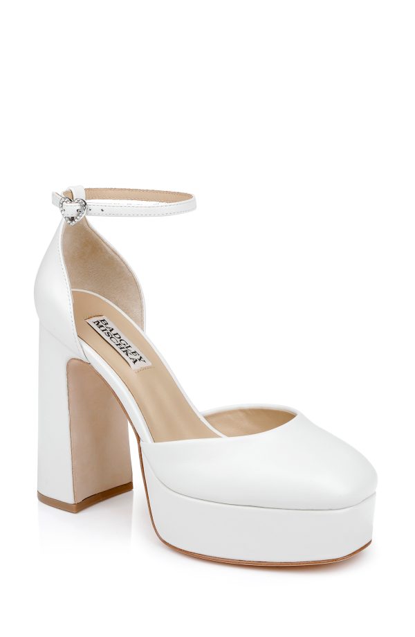 Jayda II Leather Platform Pumps