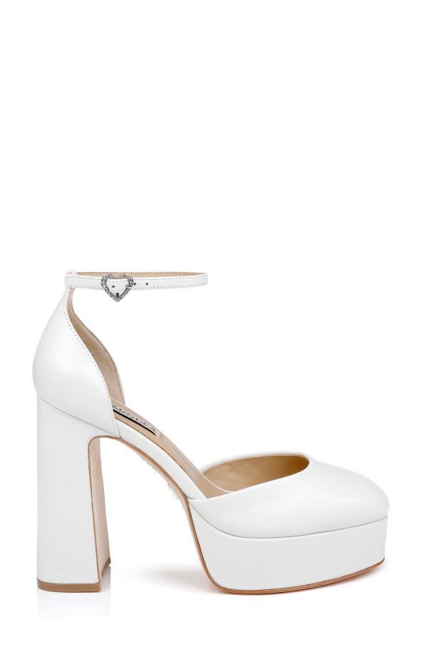 Jayda II Leather Platform Pumps - Image 2