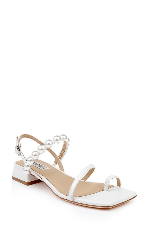 Joelle Low Block Heel Sandals - Image 7