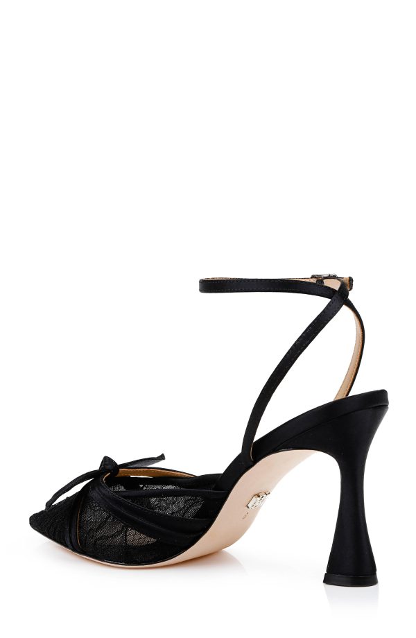 Josie Lace Ankle Strap Pumps - Image 3