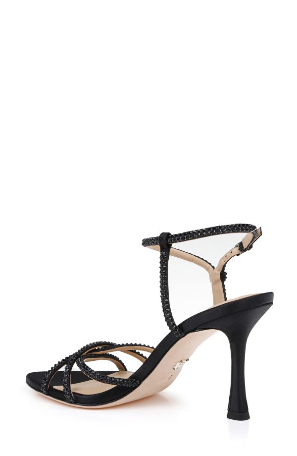Julietta Satin Stiletto Sandals - Image 3