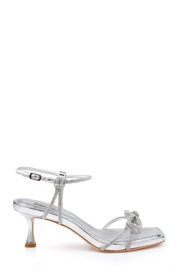Dandelion Ankle Strap Kitten Heel Sandals - Image 2
