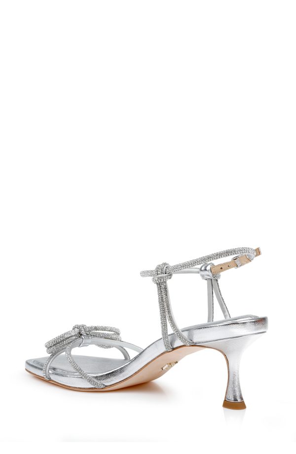 Dandelion Ankle Strap Kitten Heel Sandals - Image 3