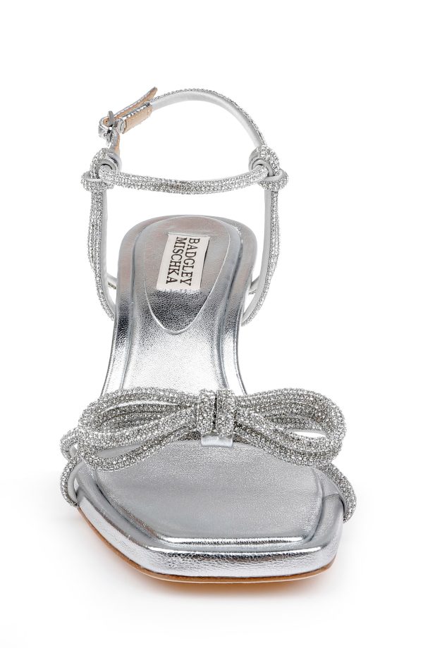 Dandelion Ankle Strap Kitten Heel Sandals - Image 4