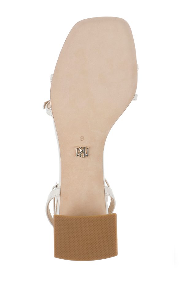 Dania Ankle Strap Low Block Sandals - Image 6