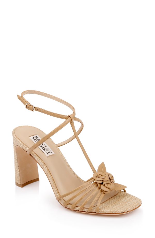 Debora T-Strap Block Heel Sandals