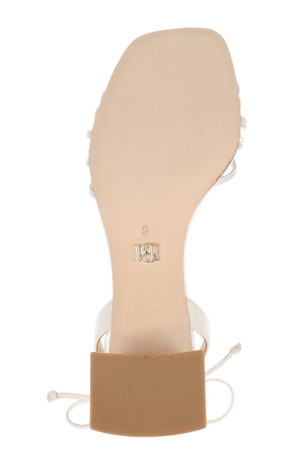 Deja Ankle Tie Low Block Sandals - Image 6