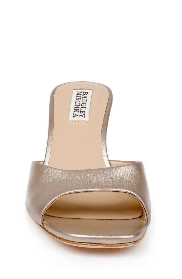 Draya Open Toe Mid Heel Mules - Image 4