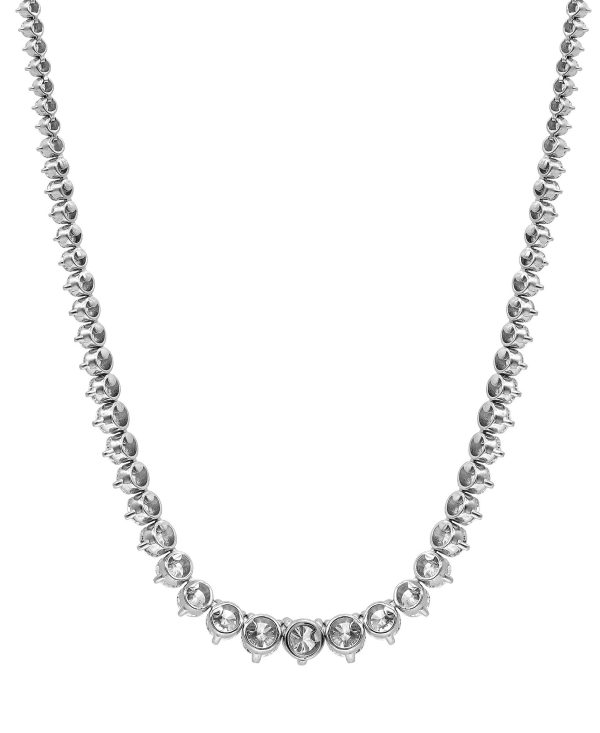 15CTTW Diamond Graduated Collar Necklace - Image 3