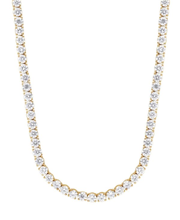 28 1/2CTTW Diamond Tennis Necklace